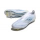 Adidas F50 Elite Senza Lacci FG Bianco Blu