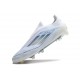 Adidas F50 Elite Senza Lacci FG Bianco Blu