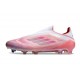 Adidas F50 Elite Senza Lacci FG Rosa Bianco