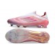 Adidas F50 Elite Senza Lacci FG Rosa Bianco