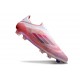 Adidas F50 Elite Senza Lacci FG Rosa Bianco