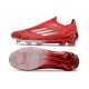 Adidas F50 Elite Senza Lacci FG Rosso Argento