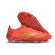 Adidas F50 Elite Senza Lacci FG Rosso Solare Oro Met Rosso Vivace