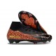 Nike Air Zoom Mercurial Superfly X Elite FG Nero Arancione Giallo