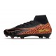 Nike Air Zoom Mercurial Superfly X Elite FG Nero Arancione Giallo