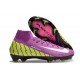 Nike Air Zoom Mercurial Superfly X Elite FG Viola Giallo Bianco