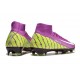 Nike Air Zoom Mercurial Superfly X Elite FG Viola Giallo Bianco