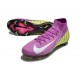Nike Air Zoom Mercurial Superfly X Elite FG Viola Giallo Bianco