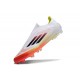 Adidas F50 Elite Senza Lacci FG Bianco Nero Giallo Solare