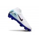 Nike Air Zoom Mercurial Superfly X Elite FG Bianco Blu Nero