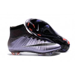 Nuove Scrape da Calcio Ronaldo Nike Mercurial Superfly FG Lilla Mango Nero
