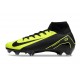 Nike Air Zoom Mercurial Superfly X Elite FG Nero Volt