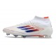 Scarpe Adidas F50 Elite Mid FG Ftwr Bianco Rosso Solare Blu Lucido