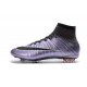 Nuove Scrape da Calcio Ronaldo Nike Mercurial Superfly FG Lilla Mango Nero