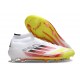 Scarpe Adidas F50 Elite Mid FG Bianco Rosso Giallo