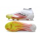 Scarpe Adidas F50 Elite Mid FG Bianco Rosso Giallo