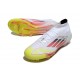 Scarpe Adidas F50 Elite Mid FG Bianco Rosso Giallo