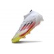 Scarpe Adidas F50 Elite Mid FG Bianco Rosso Giallo
