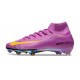 Nike Zoom Mercurial Superfly 10 Elite FG Viola Giallo