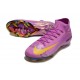 Nike Zoom Mercurial Superfly 10 Elite FG Viola Giallo