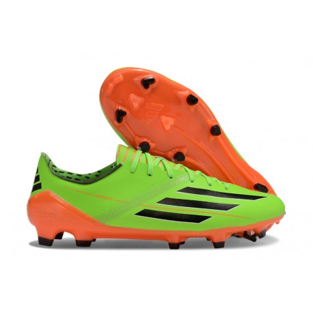 Scarpa Adidas F50 Elite FG Verde Nero Arancione