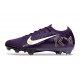Scarpa Nike Zoom Mercurial Vapor 16 Elite FG MBAPPE Grand Viola Avorio Pallido