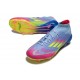 Scarpe Adidas F50 Elite Mid FG Blu Fusion Limone Lucido Rosa Lucido
