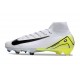 Nike Zoom Mercurial Superfly 10 Elite FG Bianco Nero Giallo