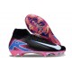 Nike Zoom Mercurial Superfly 10 Elite FG Nero Bianco Rosa Blu