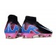 Nike Zoom Mercurial Superfly 10 Elite FG Nero Bianco Rosa Blu