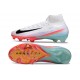 Nike Zoom Mercurial Superfly 10 Elite FG Bianco Nero Arancio