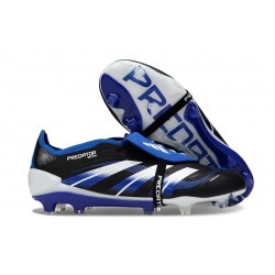 Adidas Predator 2025 Elite FT FG Nero Blu Bianco
