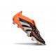 Adidas Predator 2025 Elite FT FG Nero Bianco Arancione