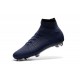Nuove Scrape da Calcio Ronaldo Nike Mercurial Superfly 4 FG Ciano Nero