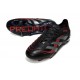 adidas Predator 25 Elite FG Nuovo Nero Grigio Rosso Lucido