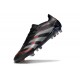 adidas Predator 25 Elite FG Nuovo Nero Grigio Rosso Lucido