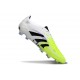 adidas Predator 25 Elite FG Nuovo Bianco Nero Limone Lucido