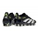 adidas Predator 25 Elite FG Nuovo Nero Bianco Limone Lucido