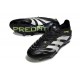 adidas Predator 25 Elite FG Nuovo Nero Bianco Limone Lucido