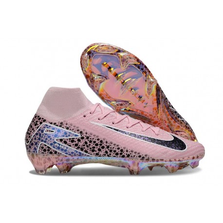 Scarpe da Calcio Nike Mercurial Superfly X Elite FG Rosa Nero
