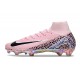 Scarpe da Calcio Nike Mercurial Superfly X Elite FG Rosa Nero
