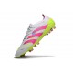 adidas Predator 25 Elite FG Nuovo Bianco Rosa Lucido Limone Lucido