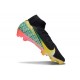 Scarpe da Calcio Nike Mercurial Superfly X Elite FG Nero Arancio Giallo