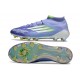 Scarpe Adidas F50 Elite Mid FG Viola Tone Limone Lucido Viola Rush