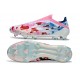 Adidas F50 Elite Senza Lacci FG Bianco Blu Rosa