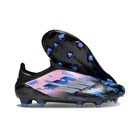 Adidas F50 Elite Senza Lacci FG Nero Rosa Blu
