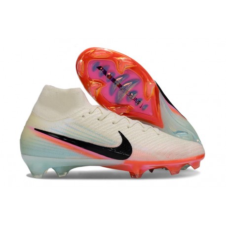Scarpe da Calcio Nike Mercurial Superfly X Elite FG X KERR Avorio Pallido Nero