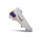 Scarpe da Calcio Nike Mercurial Superfly X Elite FG Bianco Oro Blu