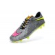 Nuove Scarpa Da Calcio Nike Hypervenom Phantom Fg ACC Grigio Rosa Giallo