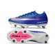 Nike Mercurial Vapor 16 Elite SG Pro Cleat Blu Racer Bianco
